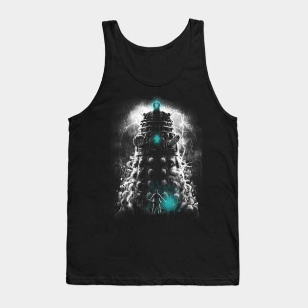 Shadow of the Dalek Tank Top by Fuacka